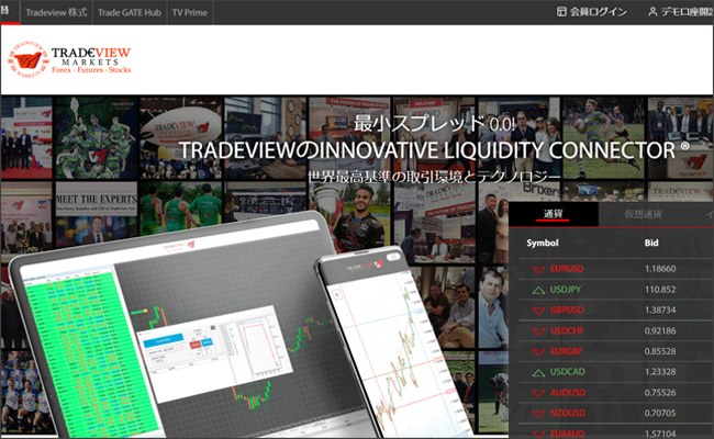 海外FX：Tradeview